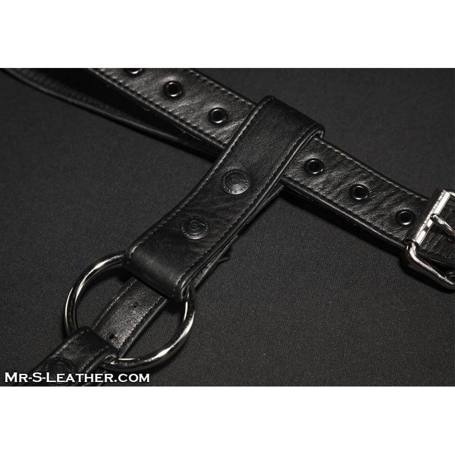 Deluxe Locking ButtPlug Harness Mr-S-Leather 18415