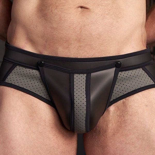 Neo Air Mesh All Access Brief Grey Mr-S-Leather 32678