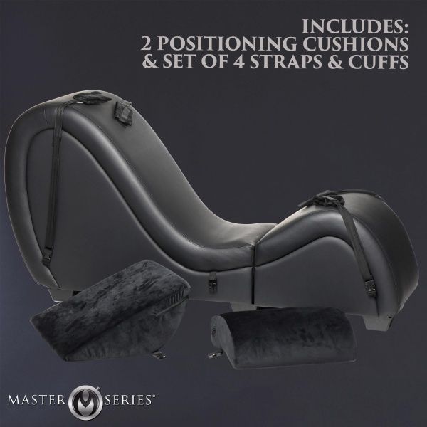 Kinky Sex Chaise Negro Master Series 37798