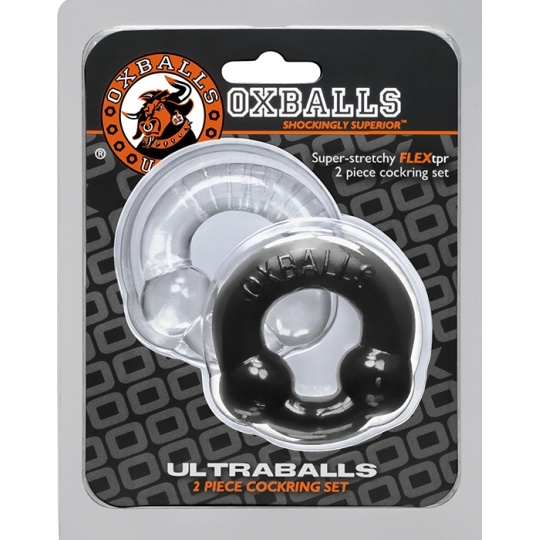 ULTRABALLS double-pack super-comfort cockrings OXBALLS 8744